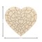 Leisure Arts Wood Puzzle Small Heart 55 pieces 5.5"x 5.25" Blank Puzzles, Make Your Own puzzle, Blank Puzzle Pieces Blank Wooden Puzzles DIY Jigsaw Puzzles, blank puzzles to draw on